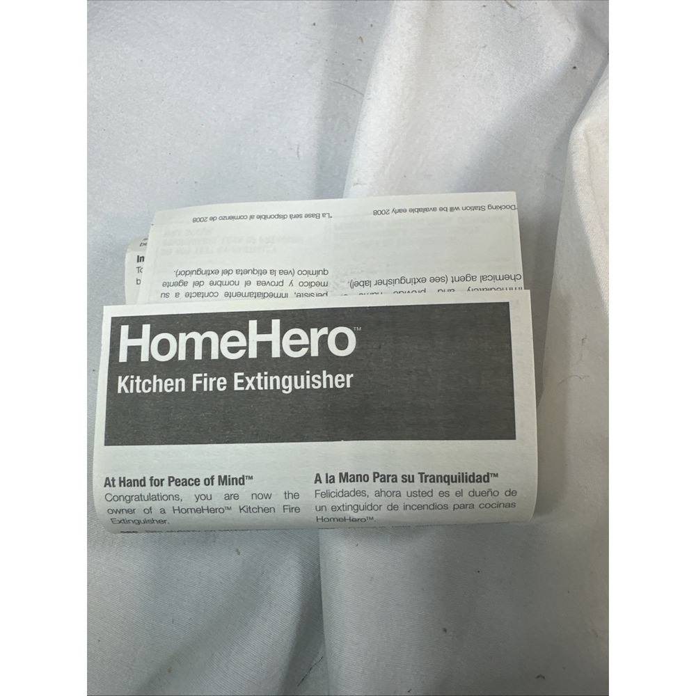 Rare HomeHero Minimalist Kitchen Fire Extinguisher – NIB (New in Box) - Picture 6 of 14